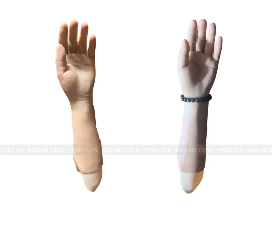 Tay giả thẩm mỹ dưới khuỷu (Nhựa thường)